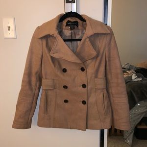 Tan Peacoat
